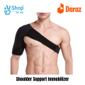 Shoulder Support Immobilizer-Shoulder Support for Rotator Cuff, Dislocated AC Joint, Labrum Tear, Shoulder Pain, Shoulder Stability Brace with Pressure Pad | Under Shirt Compression Pad. 