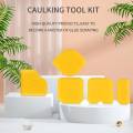 5Pcs Scraper Tool Kit Grouting Set Smoothing Trowel Grout Remover Silicone Joint Joint Filler Smoothing Spatula.
