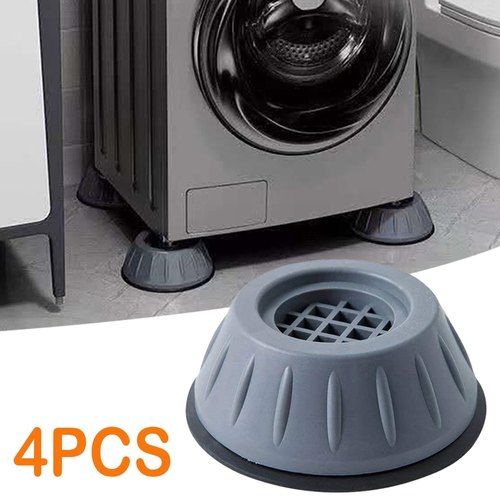 4 pice anti-vibration foot padsing machine rubber mat anti-vibration pad dryer non-slip universal fixed washing machine stand-washing machine cover