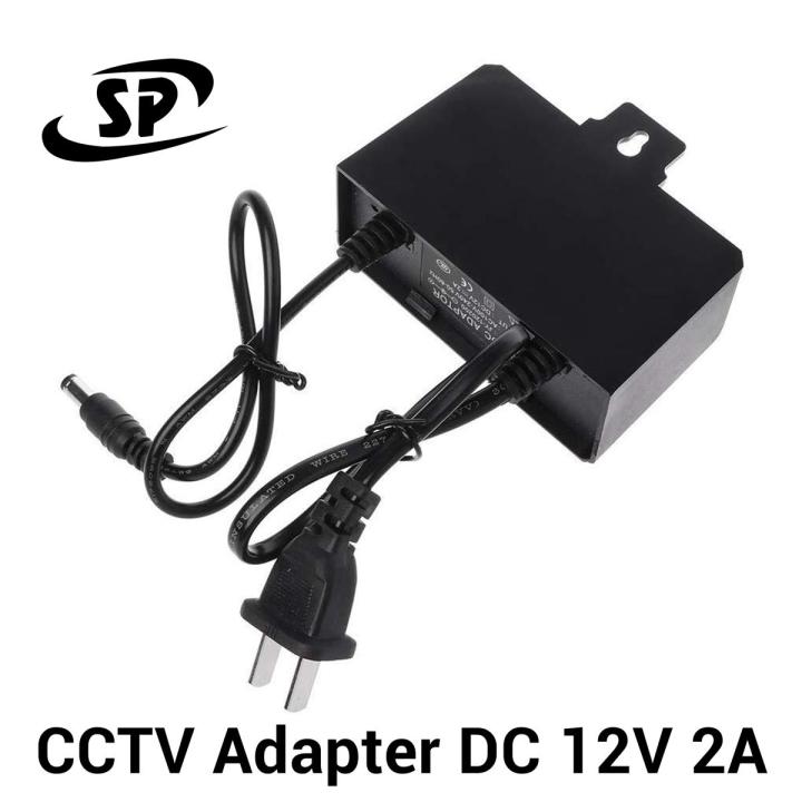 Normal Adapter Cctv CCTV Adapter DC 12V 2A IP/HD Camera For CCTV | Daraz.com.bd