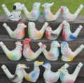 ceramic bird whistle singing music toys.