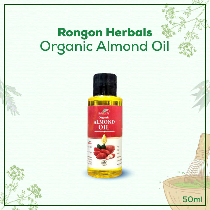 Rongon Organic Almond Oil - 50ml