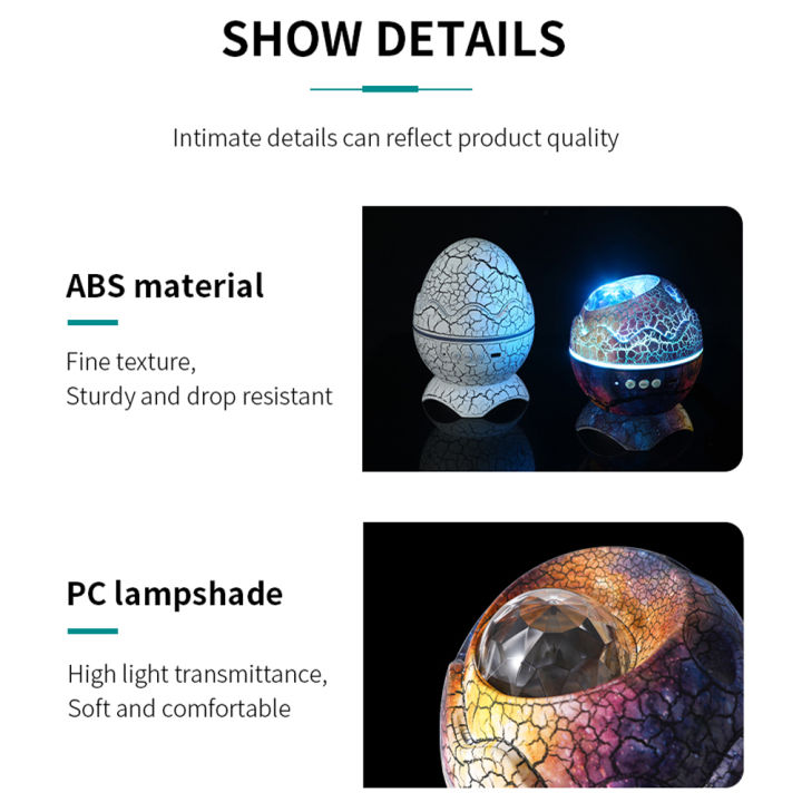 Led%20Dinosaur%20Eggs%20Shell%20Galaxy%20Starry%20Projector%20Bluetooth-compatible%20Remote%20Control%20Night%20Lights%20Children%20Gift%20-%20Image%206