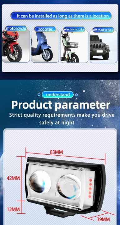 Universal%20LED%20External%20Projector%20Motorcycle%20Headlight%20-%20Image%205