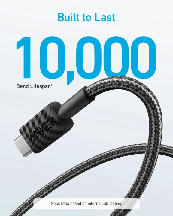 Anker%20322%20USB-A%20to%20USB-C%20Cable%20(3ft%20Braided)%2090cm%20Black%20-%20Image%204