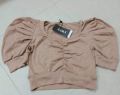 Fashionable half sleeve ghoti hata crop top blouse for girls & women. 