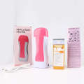 Hair removal strip warm convenient honey handheld support 100g ball after use liquid wax hine set.
