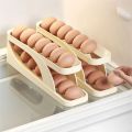 Slide-type Egg Box 1 pcs - Double-layer Automatic Egg Roller. 