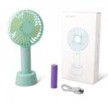 original Rechargeable Portable Mini Handheld Fan with 2500 mAh Battery and 3 Speed Options for Office Room Outdoor Household Traveling. 
