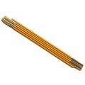 1m Folding Wooden Ruler Inch Metric Double Sided Scale Suitable for Drawing Teaching Carpenter.
