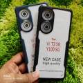 For Vivo Y100 5g, T2 5g Shockproof Bumper Cover T 2 Y 100 5g back part - Phone Back Cover (Back Case Cover For Smartphone).