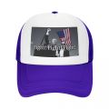 Fight Trump Rally Shooting Foam Trucker Men Women Breathable Cooling Mesh Golf Cap Leisure Sun Hat Adjustbale.