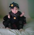 Round Neck party dress for 0-12  years Baby Girls. 