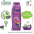 Fiama Shower Gel Blackcurrant & Bearberry Body Wash With Skin Conditioners For Radiant Glow | 250ml Bottle |Made in India.