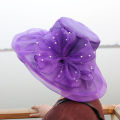 Ameesi Party Hat Breathable Lady Temperament Wedding Hat. 