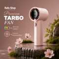 ACEBASS Handheld Turbo Fan USB Rechargeable Digital Display 100 Win.