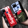 Supreme Phone Case Realme C21Y Back Cover Tempered Glass Protector Mirror Cases SUP Superme Supreme Design Realme C21Y Case. 