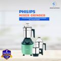 PHILIPS Mixer Grinder 800 W Mixer Grinder (HL7773 | 3 Jars | SKY BLUE, Navy Blue).