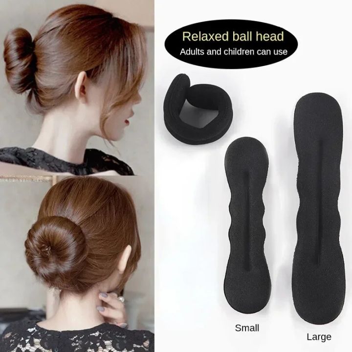 Sponge Plastic Loop Curly Hair Maker Hair Scrunchie Headband Twist Donut Bun Curler Braiders Hairbands Hairs Styling Tools