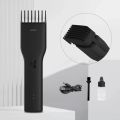 Xiaomi Enchen Boost Premium Black Electric Trimmer for Men, Wet & Dry Grooming, Rechargeable with Anti-Dust Cover.