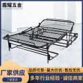 Multifunctional Sofa Bedstead Full Iron Net Tri-Fold Iron Frame Foldable Dual-Purpose Office Double Hotel Sofa Bed Iron Frame. 