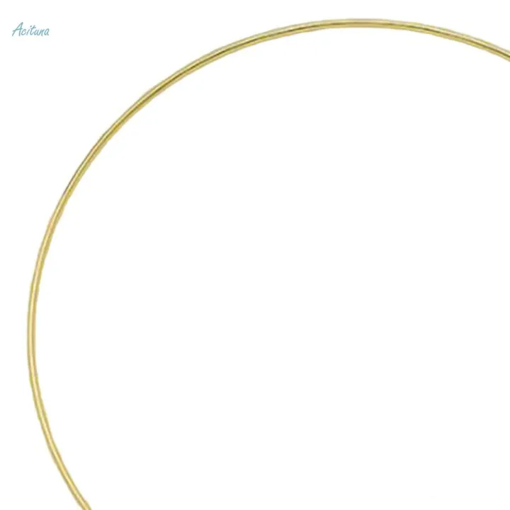 Gold%20Metal%20Dream%20Catcher%20Dreamcatcher%20Rings%20Wreath%20Macrame%20Craft%20Hoops%208cm%20-%20Image%205