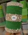 Premium Quality  Exclusive Party Bangles-Churi For Women/ Set Bangles/ Bridal set-(1 Set Package). 
