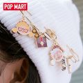 POP MART Skullpanda Hypepanda Series Metal Badge blind box Collectible Cute Action Kawaii Figure Gift Kid Toy.