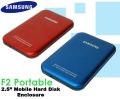 SAMSUNG 2.5 Inch USB 2.0 Hard Disk HDD External Enclosure Case (MULTICOLOR). 