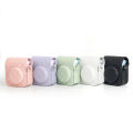 For Fujifilm Instax Mini12 Camera Checkerboard Checker Retro Camera Bag With Shoulder Straps Outdoor Storage Photography Bag .