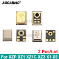 2Pcs/Lot Noise Reduction Top Mic Bottom Microphone For SONY Xperia 1 5 Z5P XZP XZ Premium XZ1 XZ1C Compact XZ3 X1 X5 Replacement. 