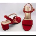 Semi Pancil Heel Hand Made Sandel for Women - Shoes For Girls - Shoes For Girls.