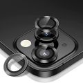 Apple iPhone 12 mini Tempered Glass Lens Protector /Metal Ring Aluminum Alloy Camera Lens Protector. 