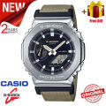 (Ready Stock) G .Shock Men Watch Digital Sport Watch LED Display Water Resistant Shockproof and Waterproof World Time LED Auto Light Sports Square Wrist Watches with 2 Years Warranty GM-2100C-5A. 