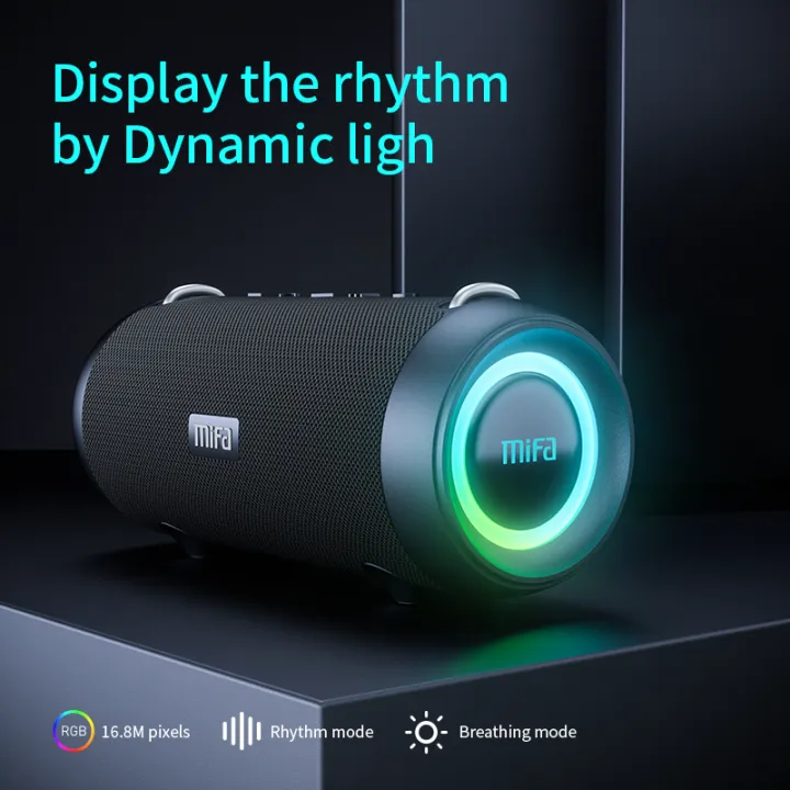 mifa%20A90%20Bluetooth%20Speaker%2060W%20Output%20Power%20Bluetooth%20Speaker%20with%20Class%20D%20Amplifier%20Excellent%20Bass%20Performace%20camping%20speaker%20-%20Image%203
