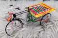 Van gari showpieceVan Gari Showpiece Miniature (Metal, Hand Painted, Rickshaw Painting Van gari showpiece for home decoration.