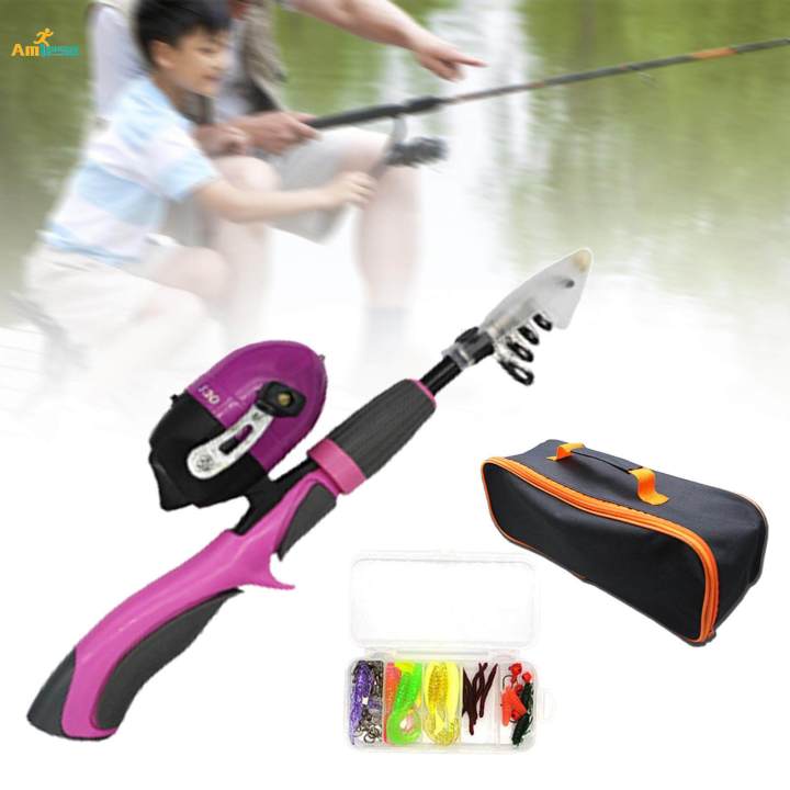 Traveling%20Kid%20Fishing%20Pole%20Fishing%20Rod%20and%20Reel%20Combo%20for%20Kids%20red%20-%20Image%207