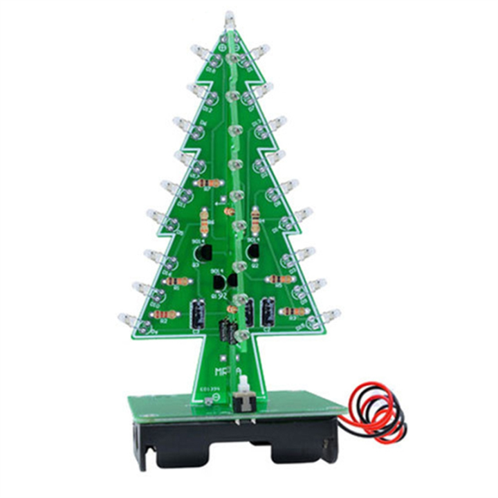 DIY Christmas Tree LED Kit Flashing Lights Circuit Kit for Festive ...
