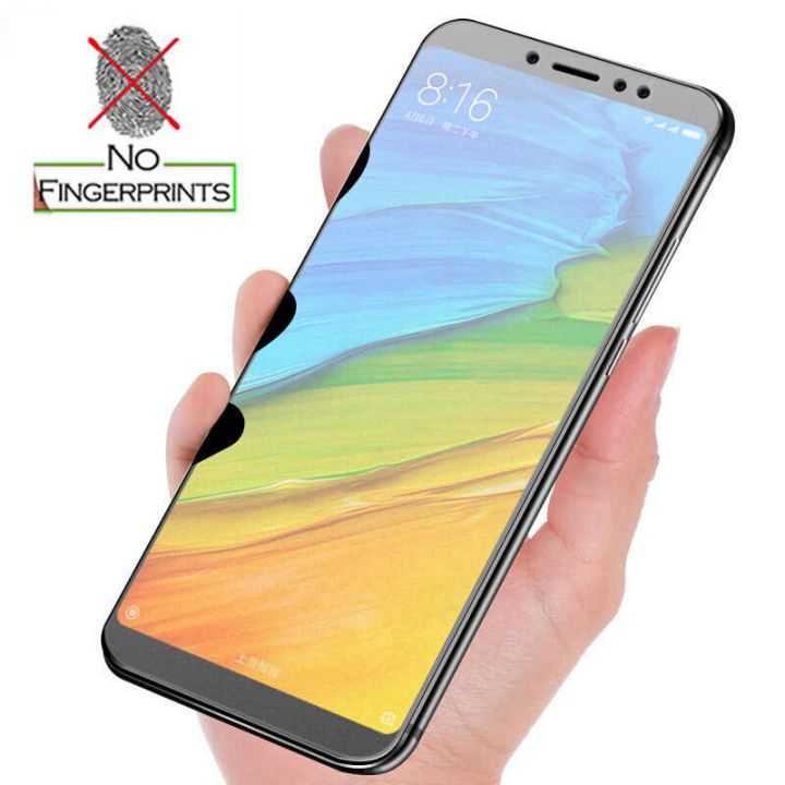 For%20Xiaomi%20Redmi%20Note%205%20Pro%20Premium%20Anti%20Fingerprint%20Matte%20Front%20Screen%20Protector%20Tempered%20Glass%20-%20Image%203