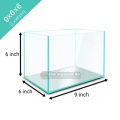 Glass Made Deshi Aquarium For Fish (Small Size 9x6x6 Inches).