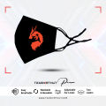 Naruto Kurama Exclusive Anime Design Edition Mens Fashion Mask - Anime Facemask - Anime Fashion Mask.