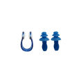 Nose Clip for Swimming Earplug Set Silicone round Box Nose Clip Ear Plug Diving Swimming Product Silicone Nose Clip Earplug Set. 