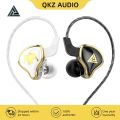 QKZ AK6 Ares HiFi Wired Earphone Bass Music Wired Headphones with Microphone Gaming Headset Sport Running Earbuds for Redmi. 