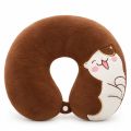 U Shape Memory Foam Neck Pillow for Travel, Office & Sleeping | Soft Comfortable Neck Support Pillow. 