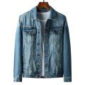 Autumn New Retro Denim Jacket Men Slim Punk Hip-hop Fashion Washed Distressed High Quality Male Cowboy Coat Streetwear. 