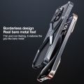 Frameless X-shaped Metal Phone Case For iPhone 15 Pro Max/iPhone 13 Pro Max / 14 Pro Max/iPhone 15 Pro/iPhone 15/iPhone 13 / 14/iPhone 13 Pro / 14 Pro. 