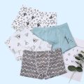 AClass Quality Children's Underwear Men's Cotton Boxer Briefs Baby Boy Children Middle and Big Children Boxer Briefs Shorts Summer. 