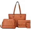 4-Piece Fashionable Waterproof Ladies Combo Bag Set.
