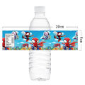 10/30 Pc Superhero Spiderman Water Bottle Labels Avengers Theme Waterproof Stickers for Kids Boys Birthday Baby Shower Supplies.