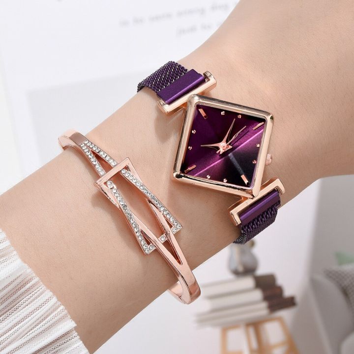 Women%20Square%20Watch%20Bracelet%20Set%20Luxury%20Ladies%20Quartz%20Magnet%20Buckle%20Gradient%20Color%20Watches%20Relogio%20Feminino%20for%20Gift%20Clock%20-%20Image%206